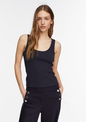 T-shirt COMMA en bleu : devant