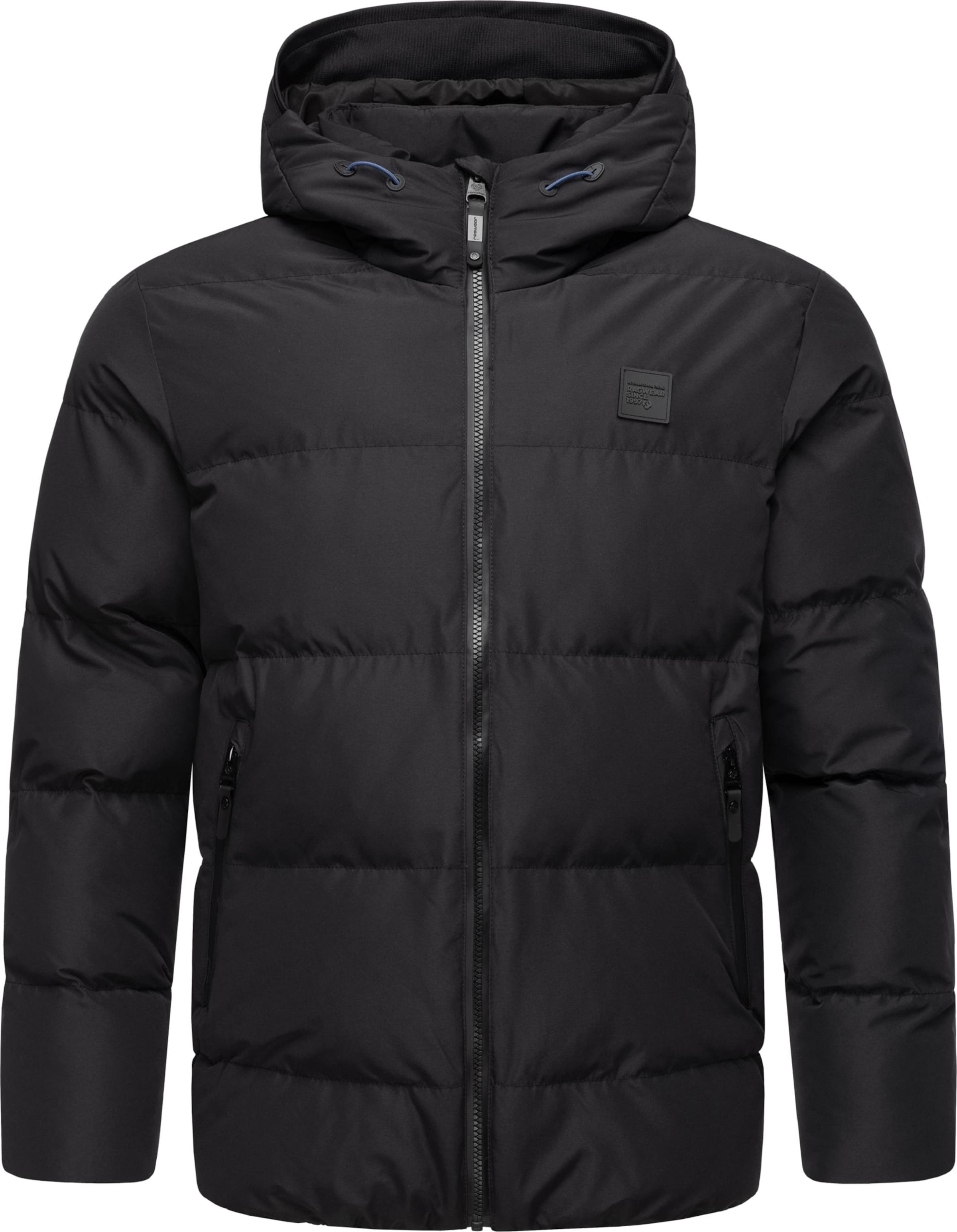 melns Ragwear Funkcionāla jaka 'Norg': no priekšpuses