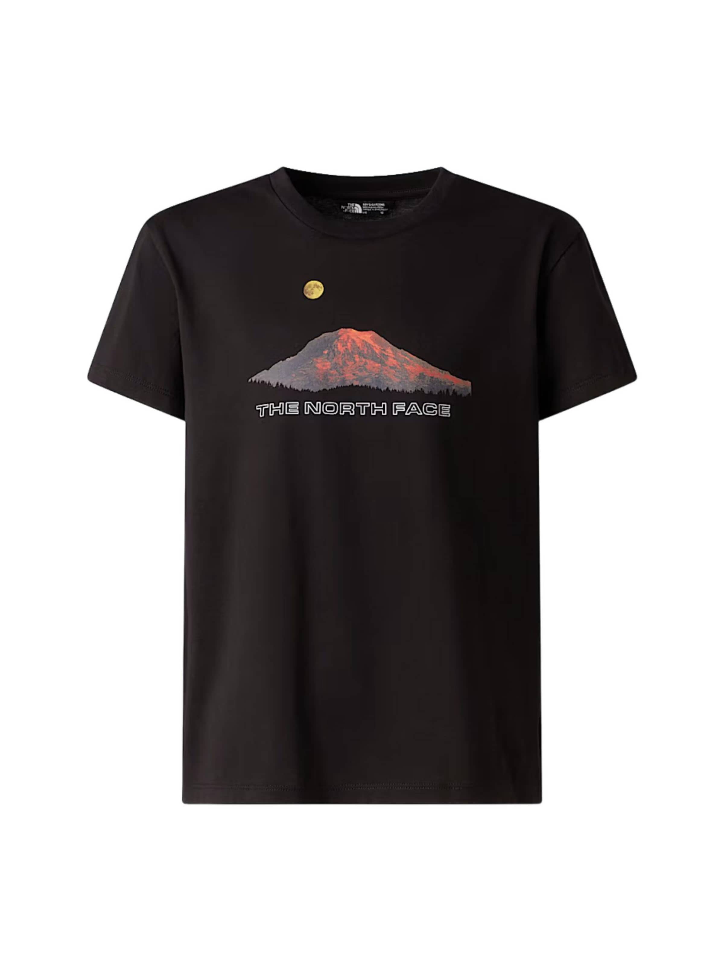 T-Shirt 'THE NORTH FACE kids B MOUNTAIN NIGHT SS TEE T-SHIRT' THE NORTH FACE en noir : devant