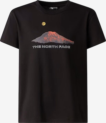 T-Shirt 'THE NORTH FACE kids B MOUNTAIN NIGHT SS TEE T-SHIRT' THE NORTH FACE en noir : devant