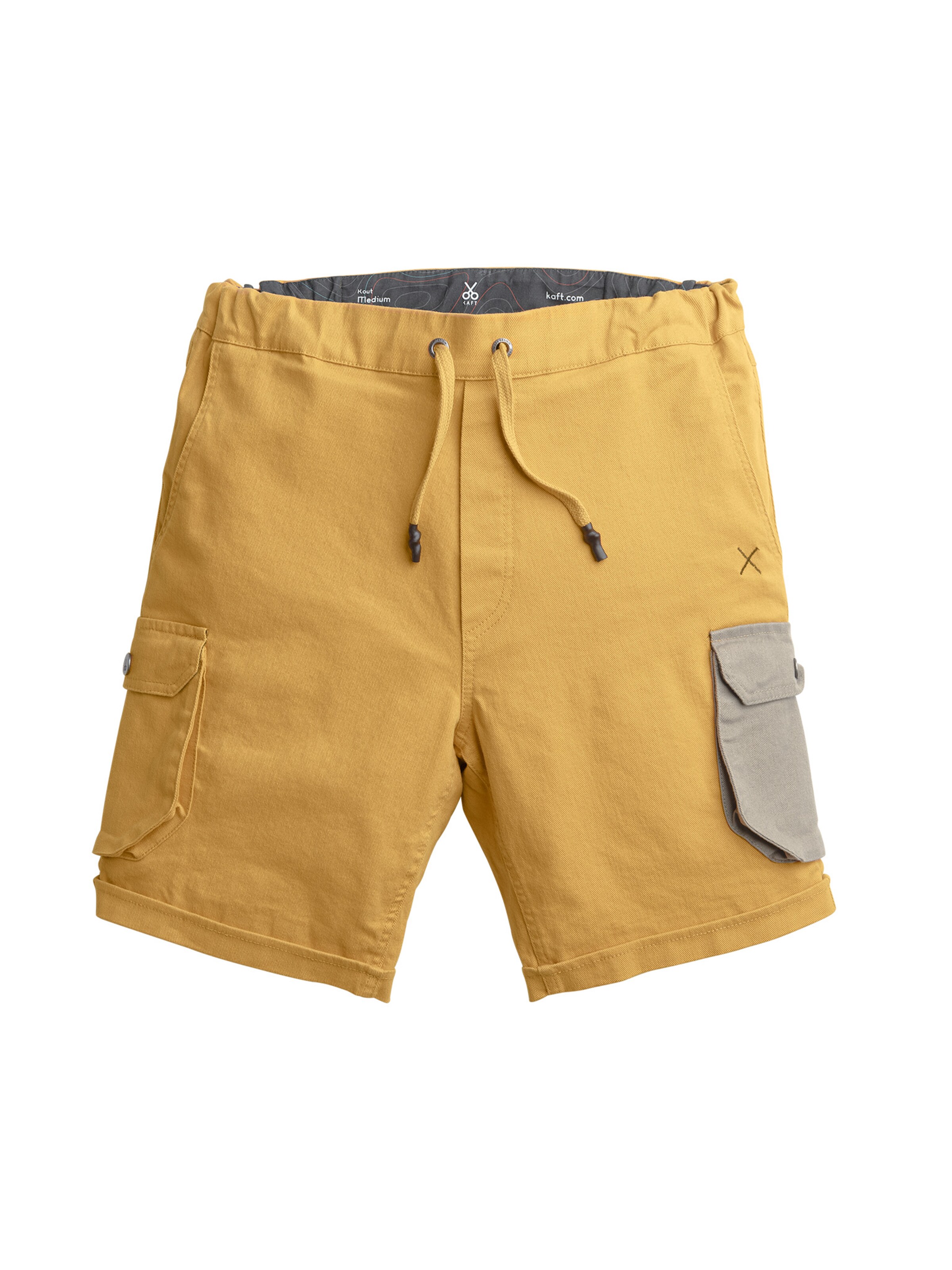 Kaft Regular Shorts 'Kout' in Gelb: Vorderseite