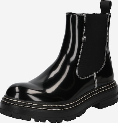Ghete chelsea Missguided pe negru, Vizualizare produs