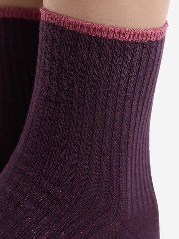 ETAM Socken 'Mindy' in Lila