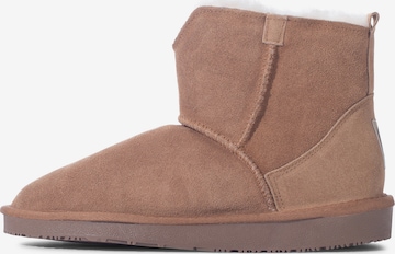 Gooce Snow Boots in Brown: front