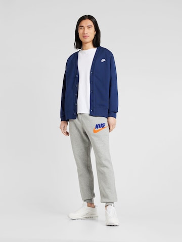 Nike Sportswear Strickjacke 'CLUB FAIRWAY' in Blau