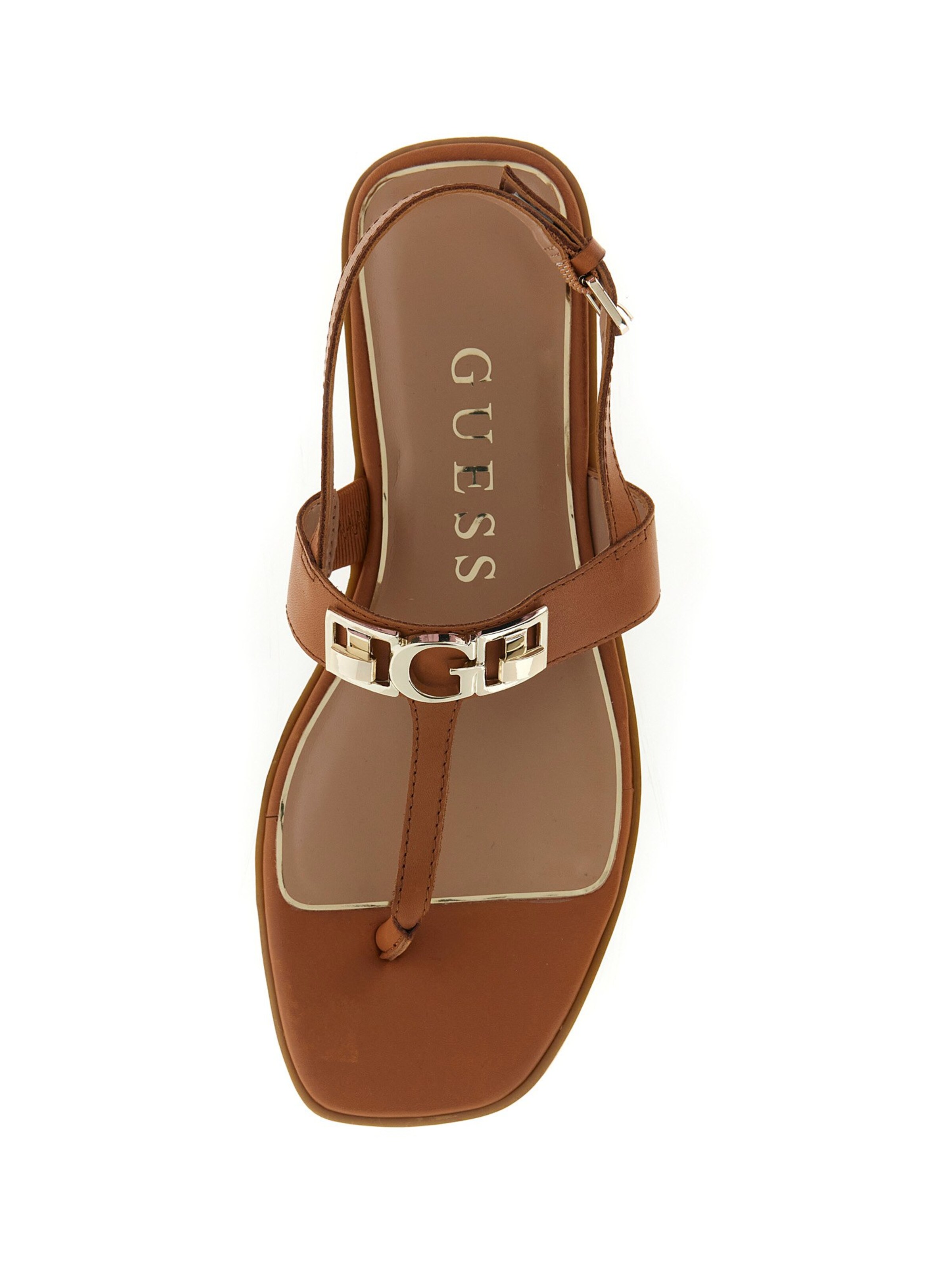 GUESS - Sandalias de dedo 'RAMIRY' en marrón