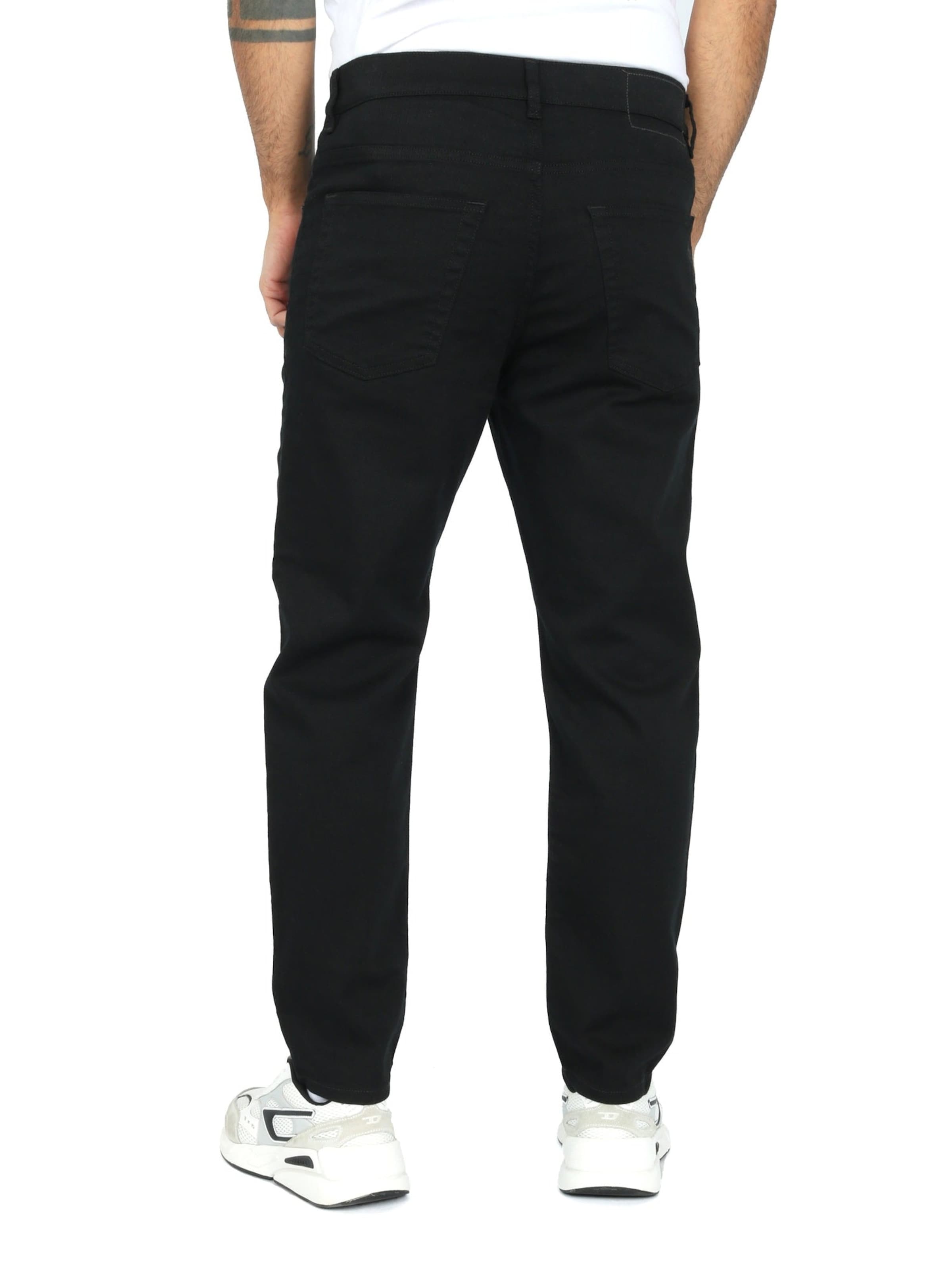 regular Jeans 'D-FINING' di DIESEL in nero