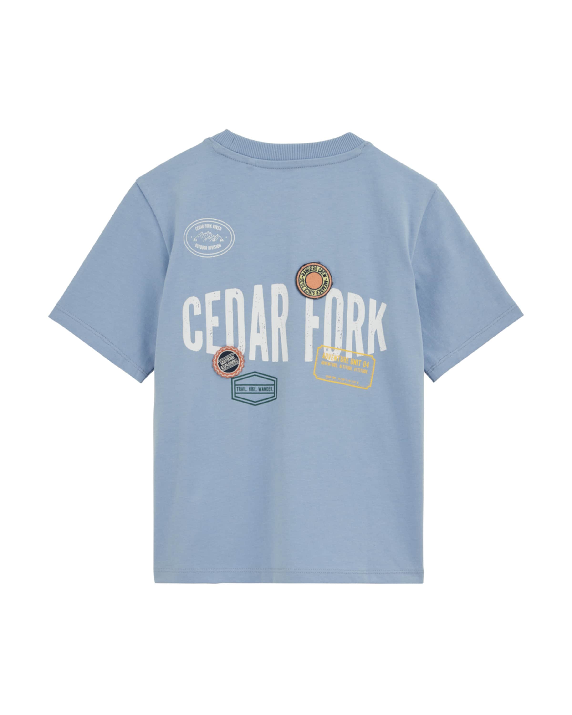 T-Shirt WE Fashion en bleu