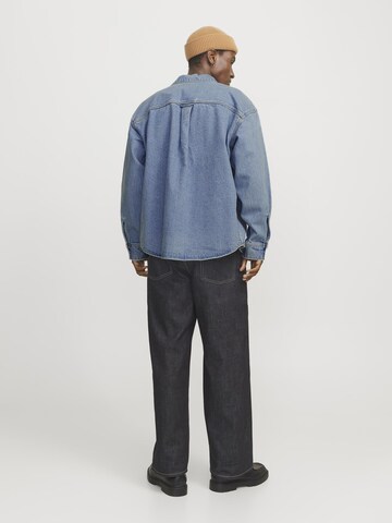 JACK & JONES Comfort Fit Skjorte i blå