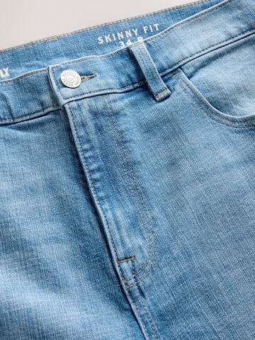 Coupe slim Jean 'Essential' Next en bleu