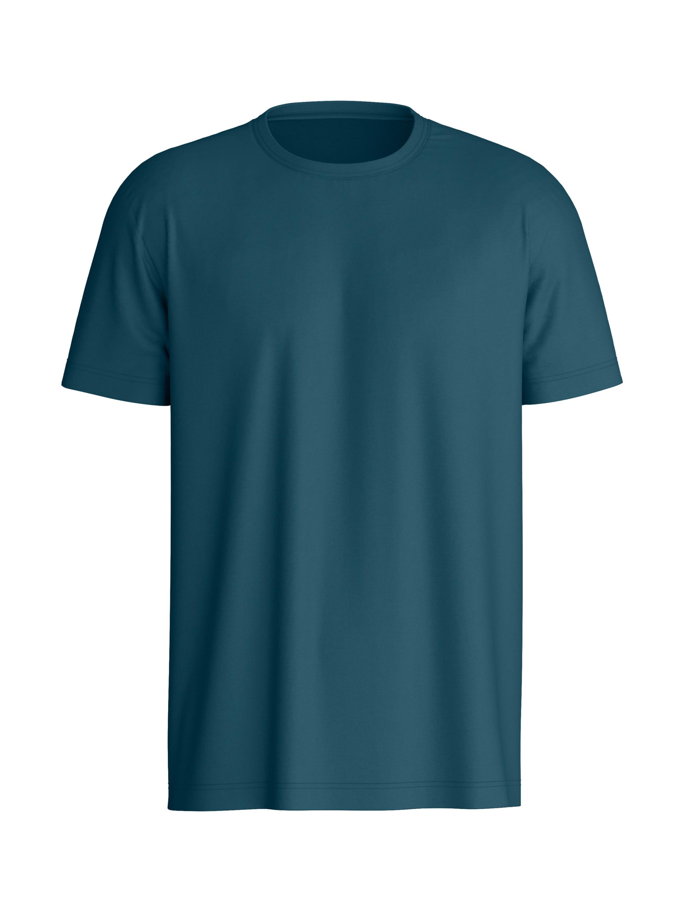 CALIDA Shirt 'RMX Sleep Free' in L/Regular in Petrol, Item view
