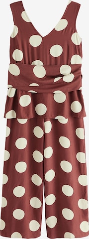 Next Комбинезон в Коричневый: спереди