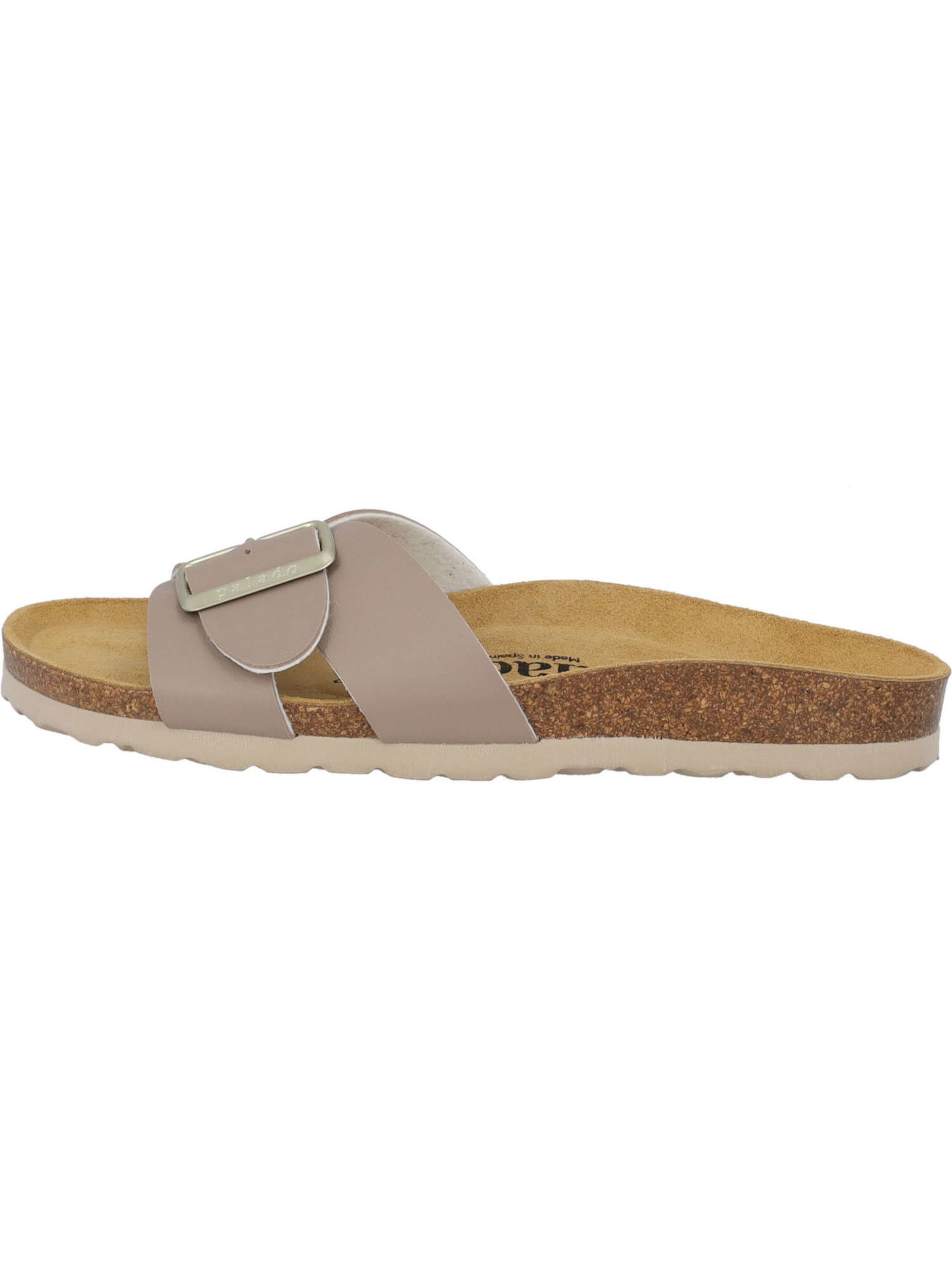 Palado Pantolette 'Tinos Matt' in Beige: Vorderseite