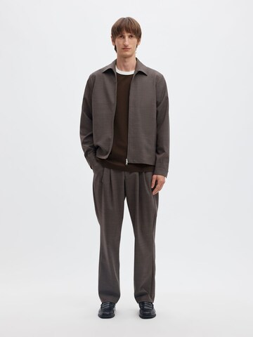 SELECTED Shirt in Brown