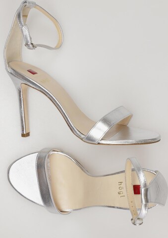 Högl Sandals & High-Heeled Sandals in 37 in Silver: front