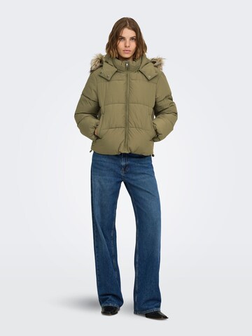 ONLY Winter jacket 'ONLJuta' in Green