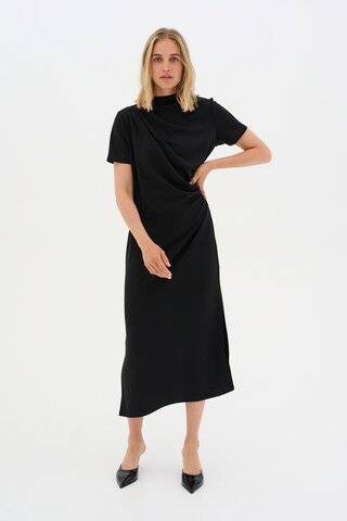 My Essential Wardrobe Jurk 'Helle' in Zwart: voorkant