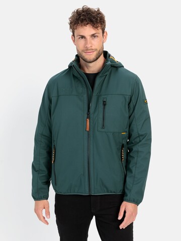 CAMEL ACTIVE Blouson mit abnehmbarer  Kapuze in Grün: Vorderseite