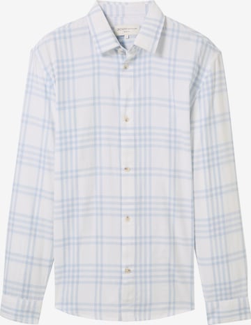 TOM TAILOR DENIM Hemd in Weiß: Vorderseite