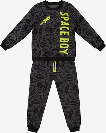 Denokids Set 'Space' in Grau: Vorderseite