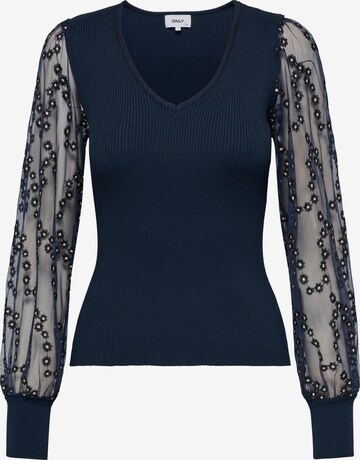 ONLY Sweater 'INA' in Blue: front