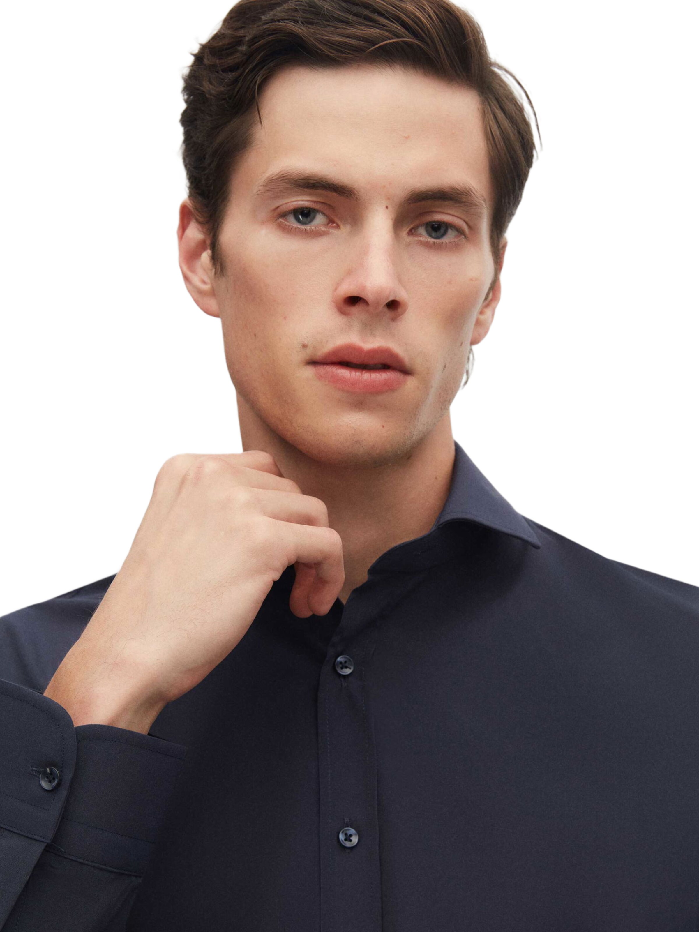 D’S Damat Regular Fit Hemd in Blau