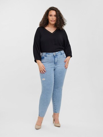 Vero Moda Curve Skinny Jeans 'Sophia' in Blauw