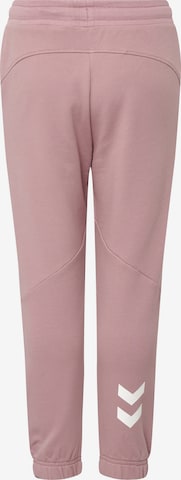 Effilé Pantalon de sport 'Nuette' Hummel en rose