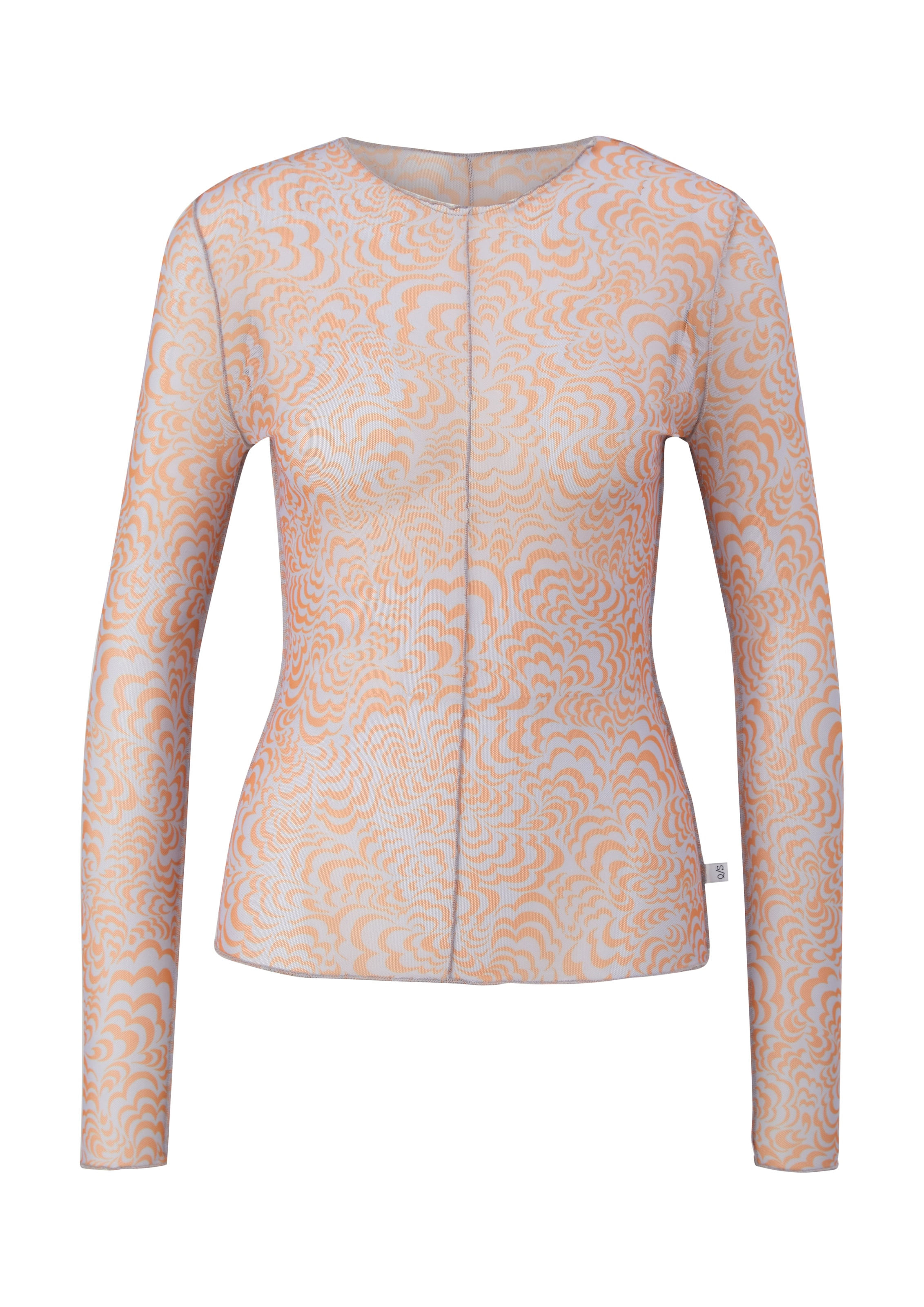 QS Shirt in Roze: voorkant