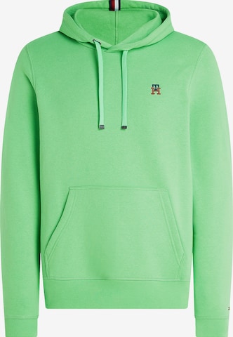 TOMMY HILFIGER Sweatshirt in Grün: predná strana