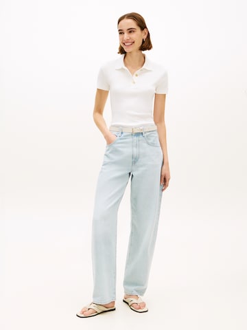 Tricou de la TOMMY HILFIGER pe alb