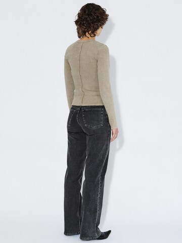 Dr. Denim Shirt 'Stella Rib' in Beige