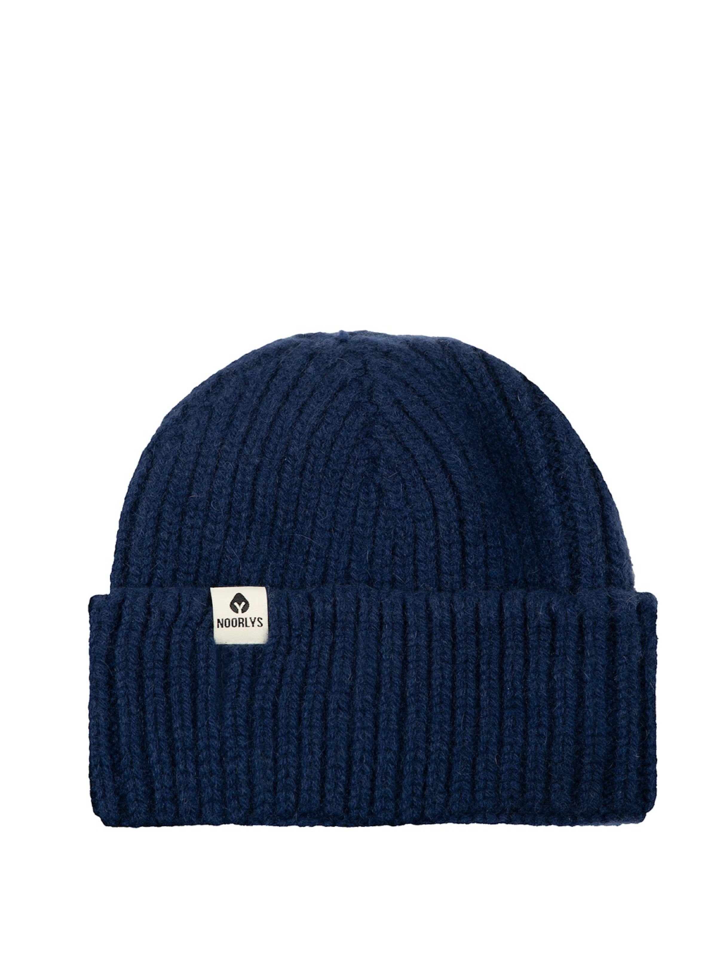 NOORLYS Beanie 'ALMA' in Blue: front