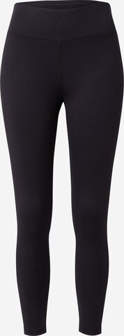 DKNY Performance Skinny Športne hlače | črna barva: sprednja stran