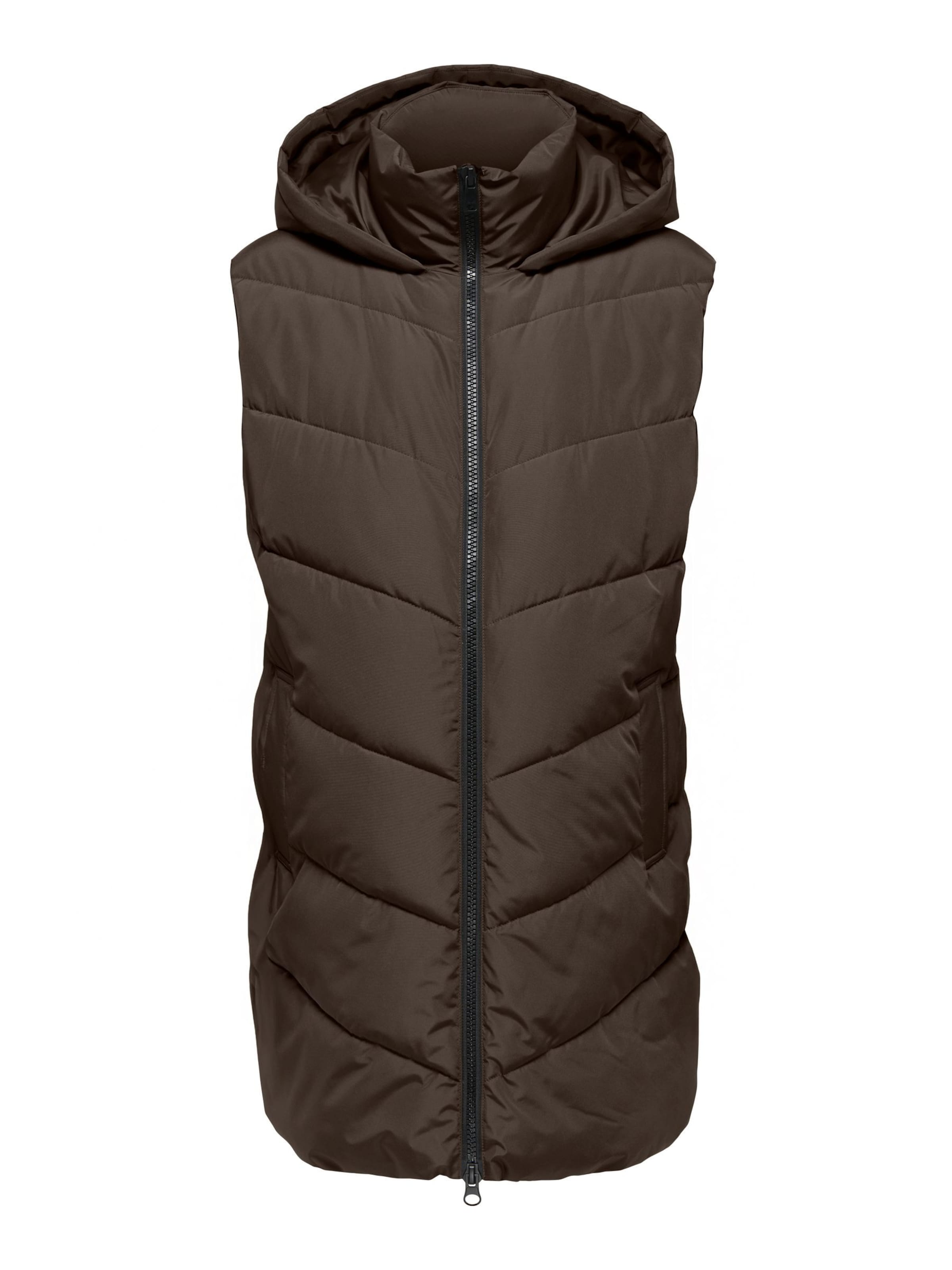 Only Maternity Vest 'OLMCLAIR' in Brown: front