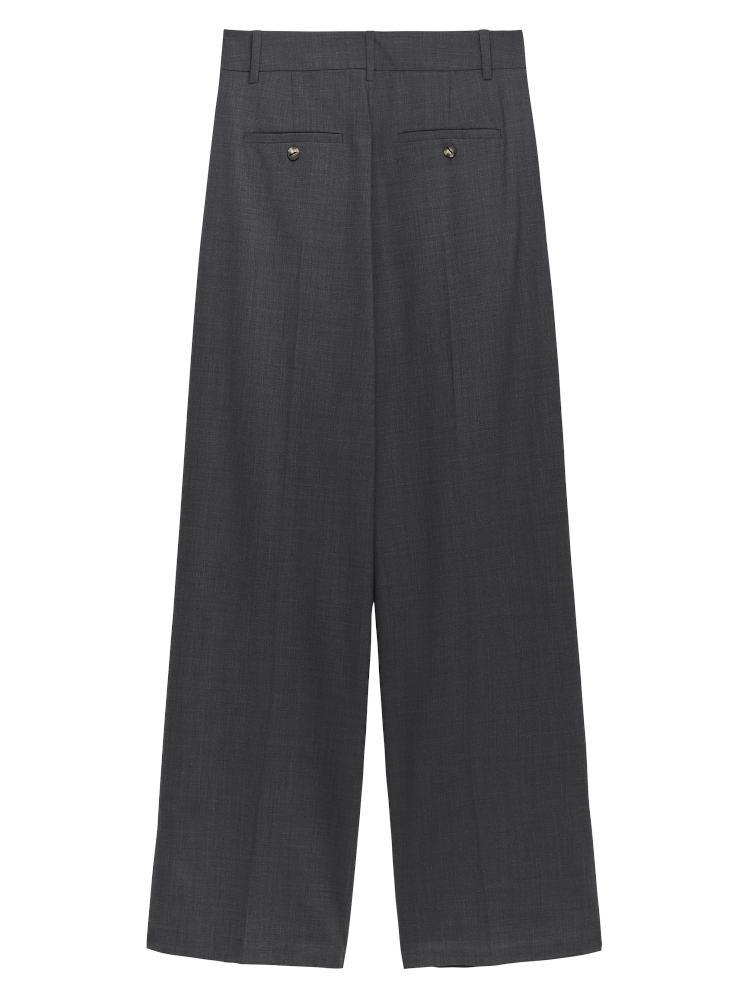 Adolfo Dominguez Широка кройка Панталон с набор в сиво