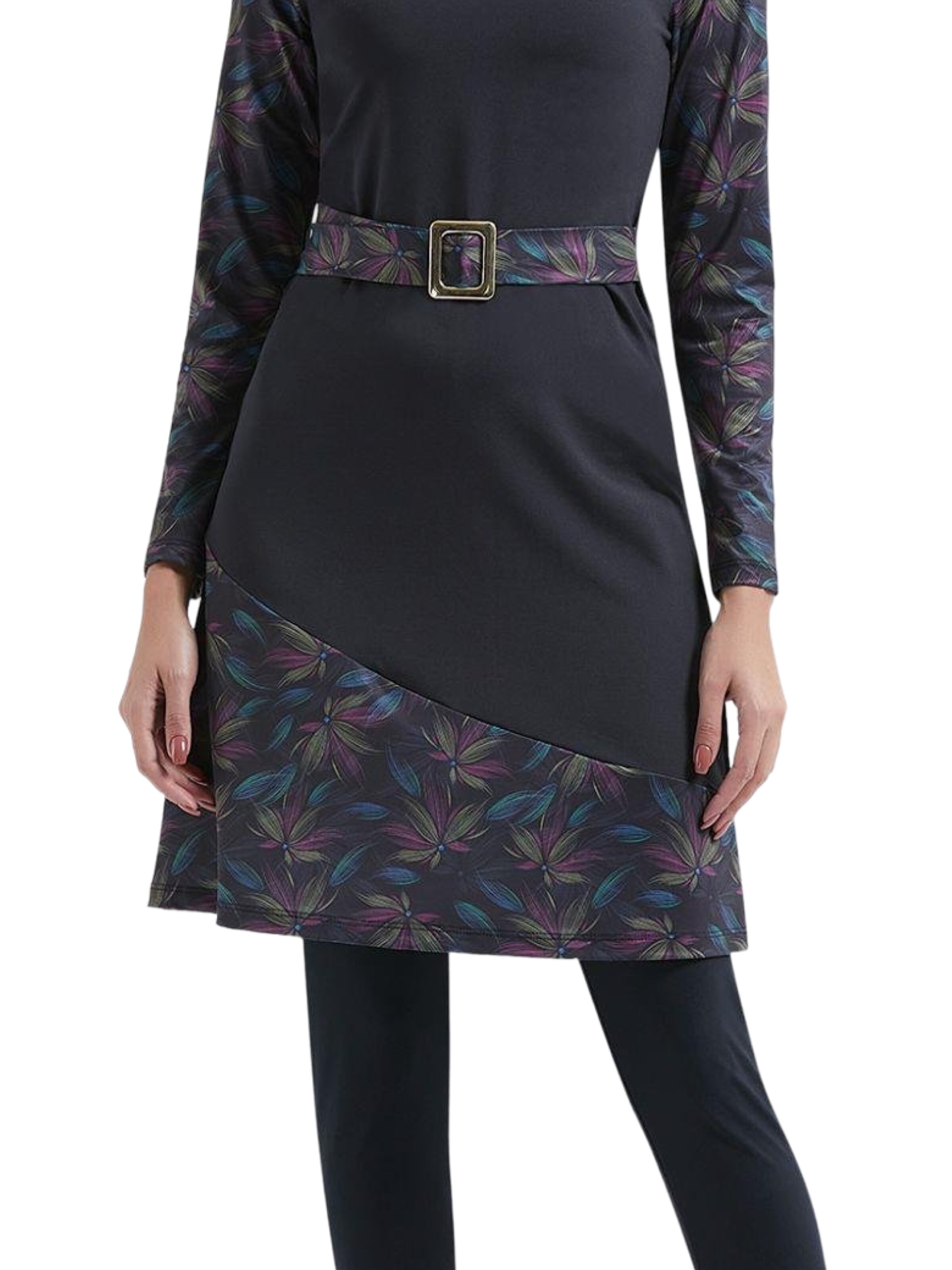 C&City Hijab Badeanzug in Schwarz