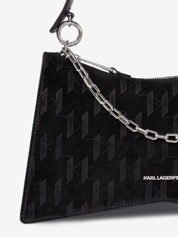 Karl Lagerfeld Shoulder Bag 'Seven' in Black