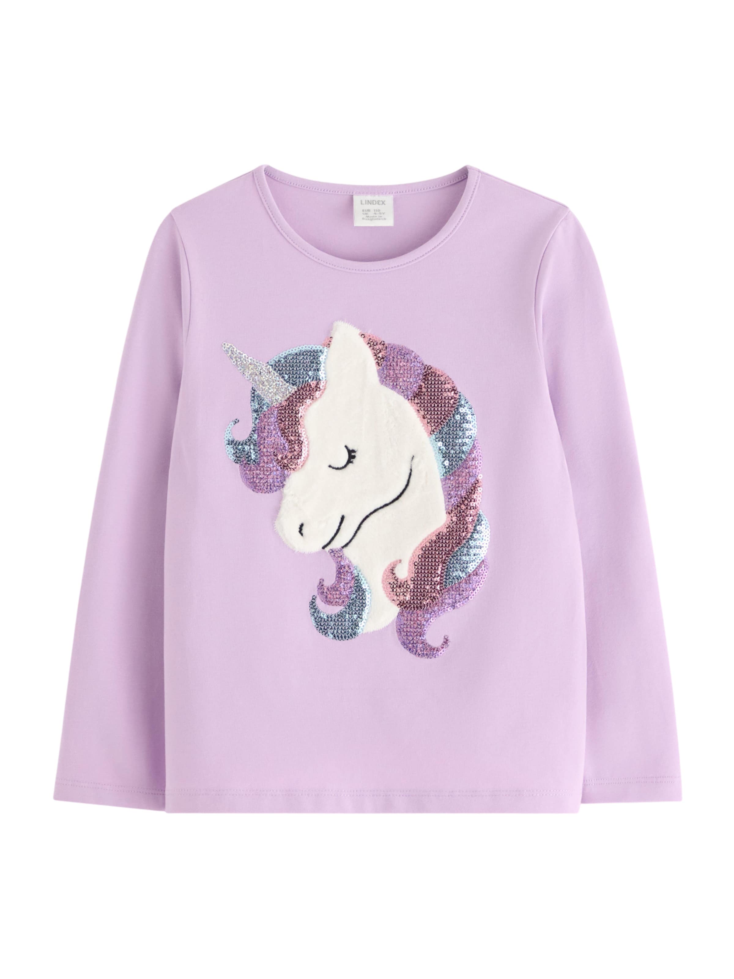 Lindex Shirt in Purple: front