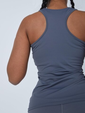 SPORTKIND Sporttop 'Tanktop V-Neck'‌‌ in Grau
