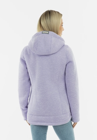 Veste en polaire Schmuddelwedda en violet