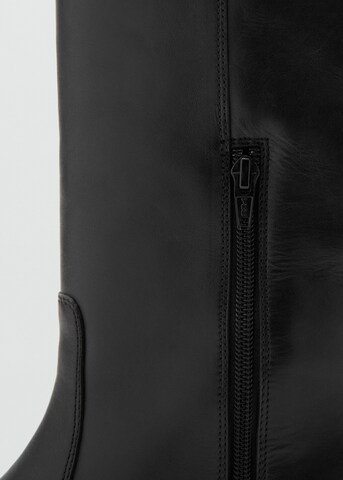 MANGO TEEN Stiefel 'Lisa' in Schwarz