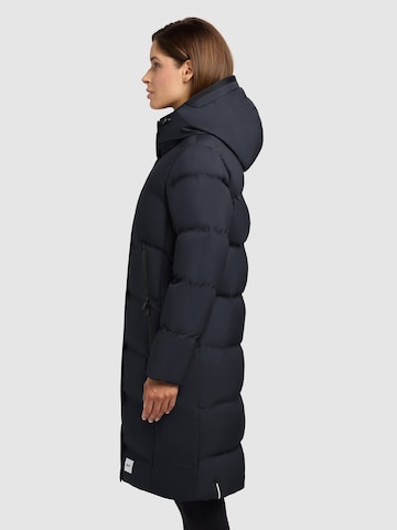 khujo Wintermantel 'Hayana' in Blauw