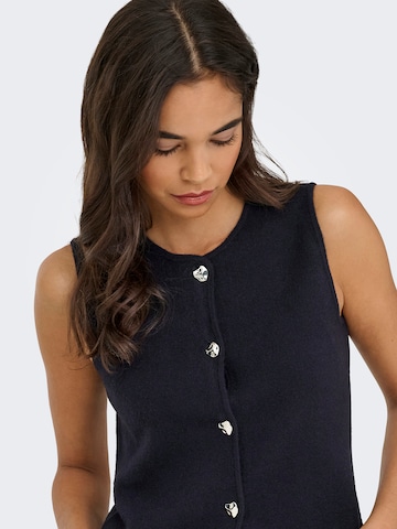 ONLY Pleten brezrokavnik 'ONLIBI' | modra barva