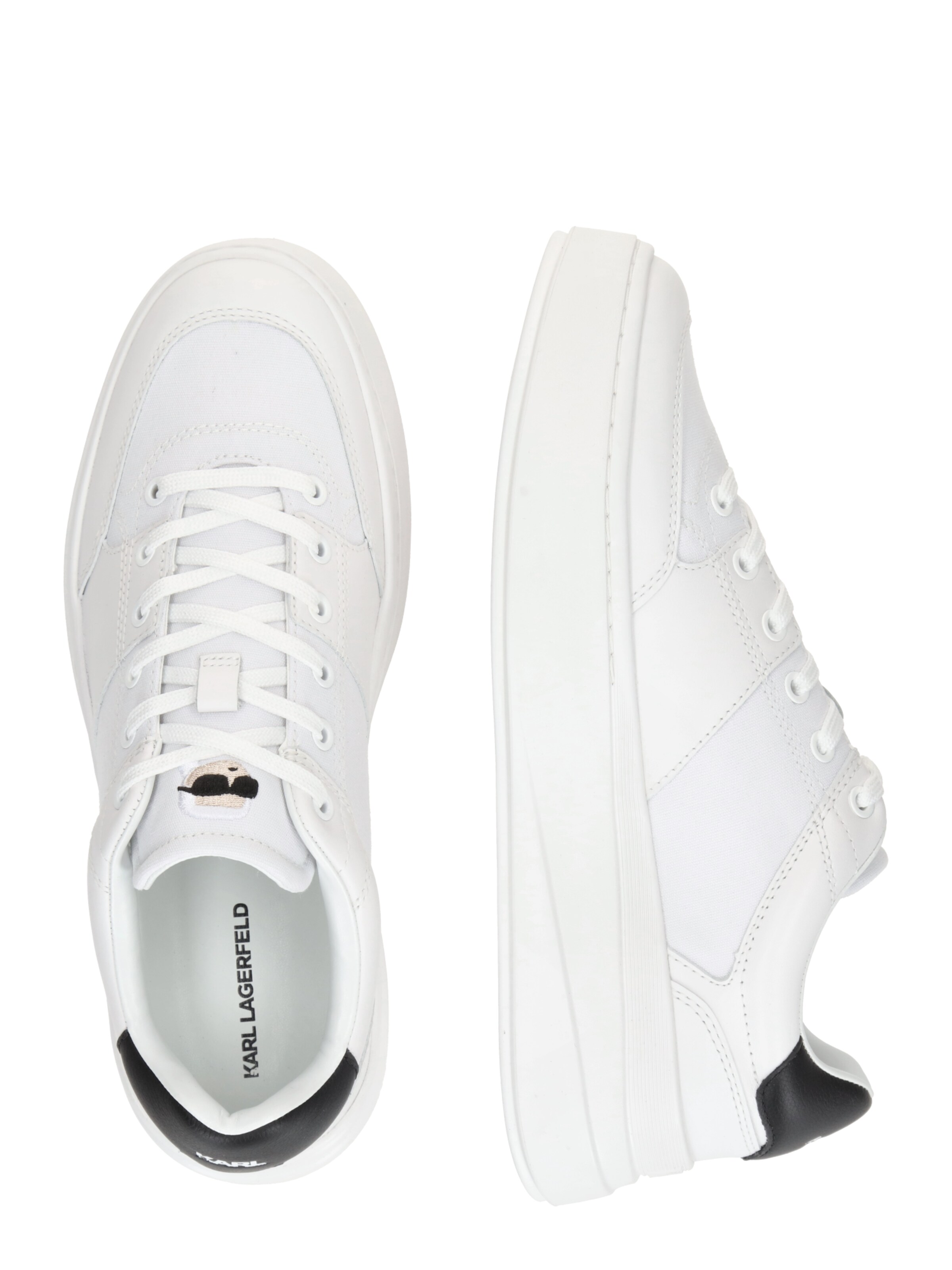 Baskets basses Karl Lagerfeld en blanc