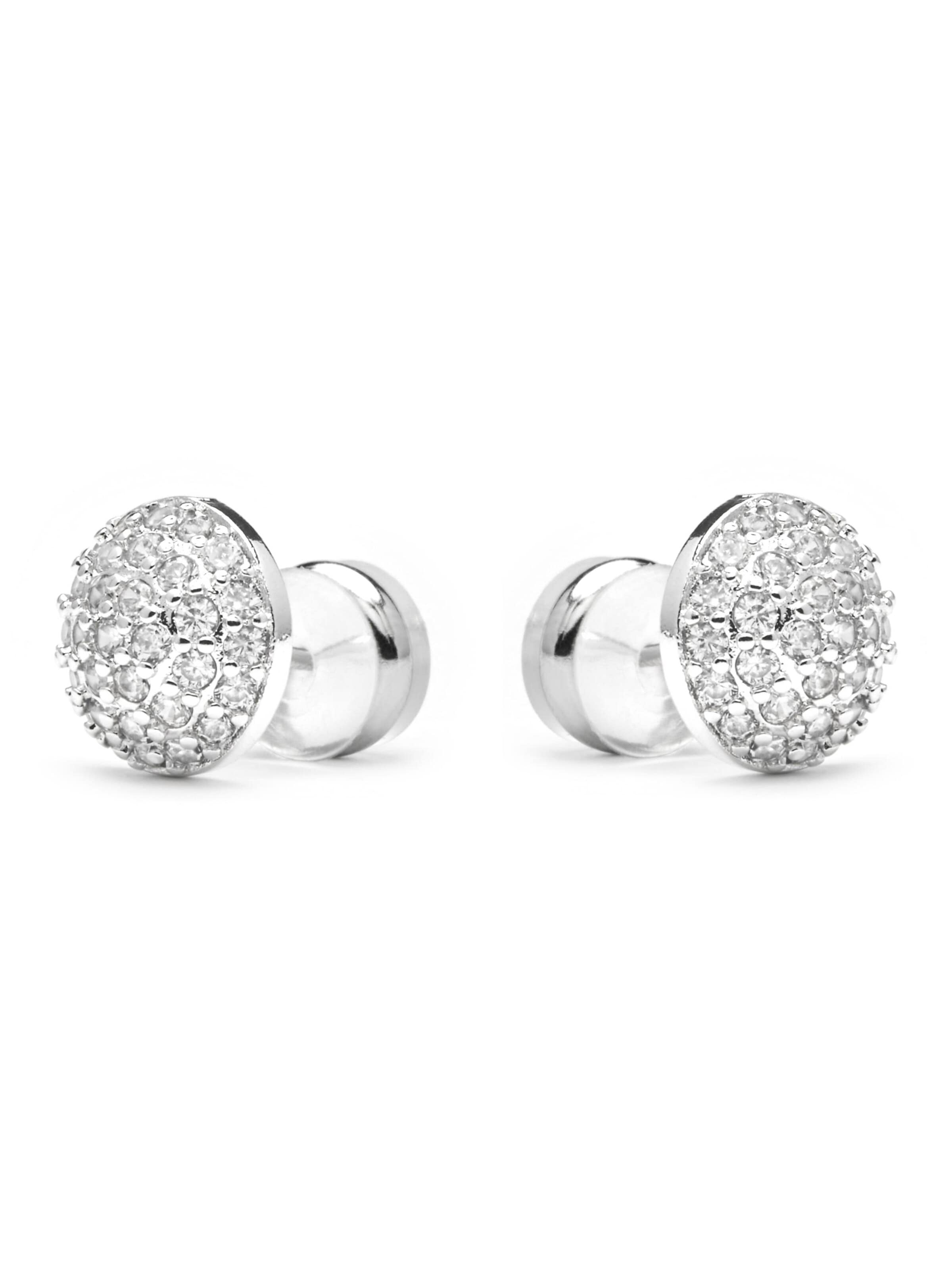Luxenter Oorbellen 'Ramir' in Zilver: voorkant