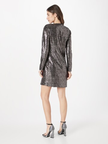 Robe de cocktail SCOTCH & SODA en argent