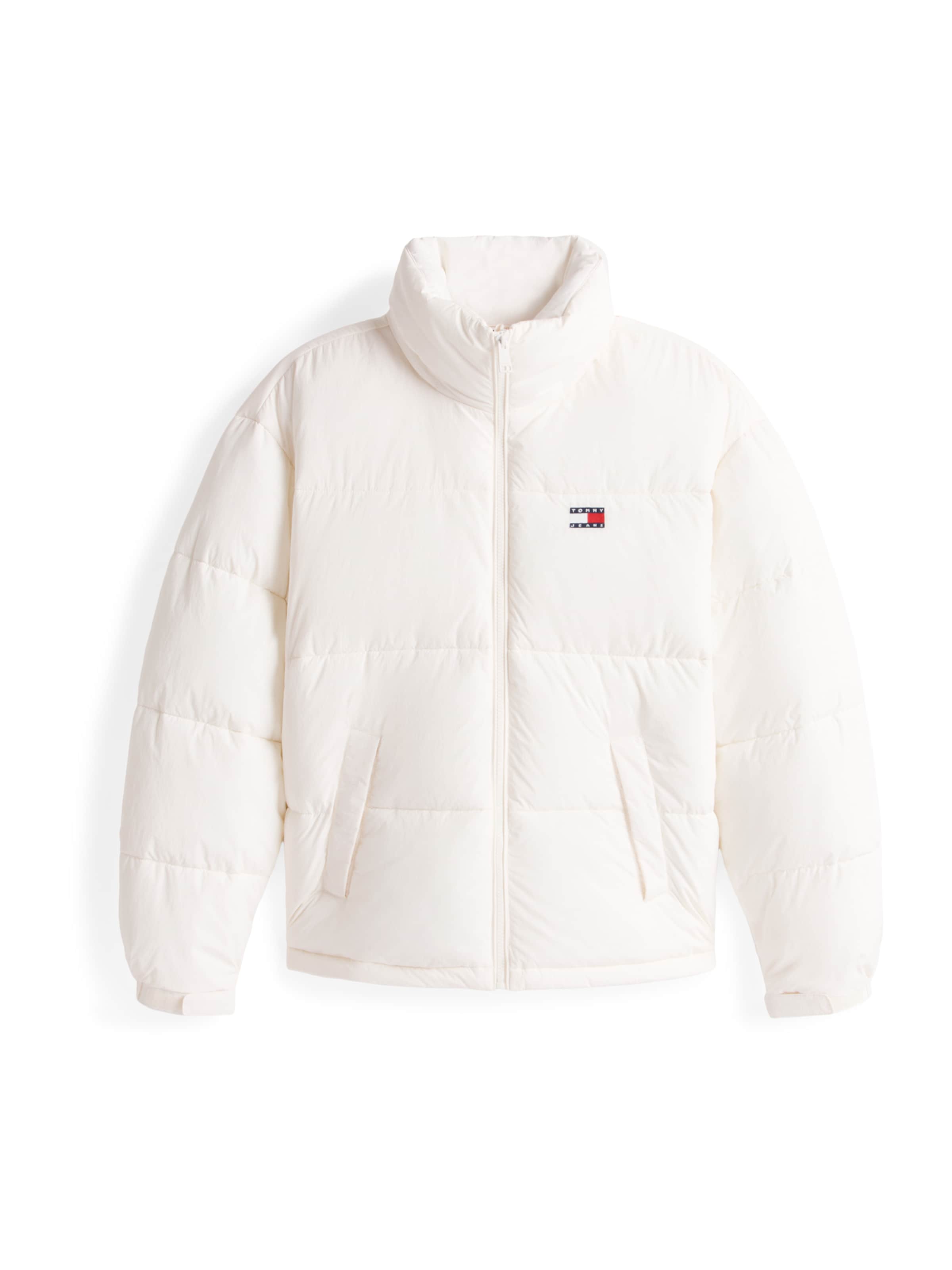 Tommy Jeans Talvitakki värissä valkoinen: etupuoli