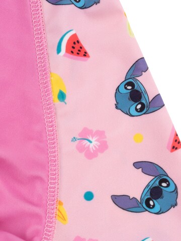 Disney Lilo & Stitch Athletic Swimwear 'UV-Schutz 50' in Pink