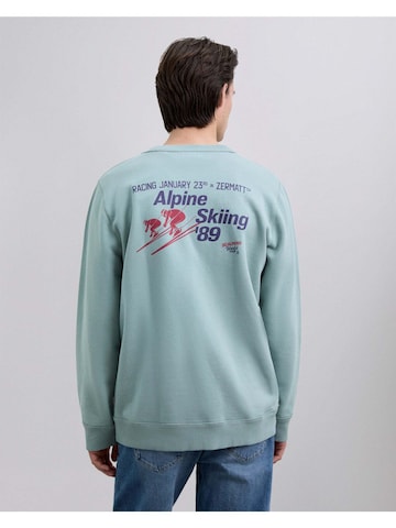 Scalpers Sweatshirt 'Alpine' in Zwart